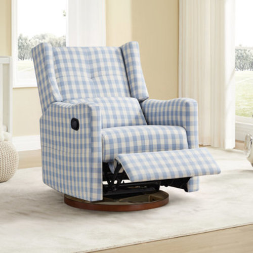Lark Manor™ Drenna Tufted Upholstery Manual Swivel Glider Recliner & Reviews | Wayfair