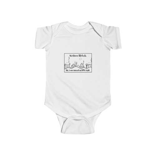 A Northerner's Attitude Original Hand Drawn Onesie