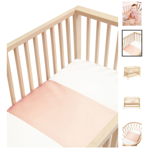 Silk Sleeve, Set of 2 (1x Bassinet and 1x Crib) - Cherry Blossom