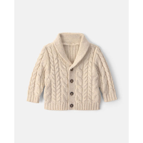Baby Boy Cardigan Sweater - Cream - OshKosh B'gosh | Carter's