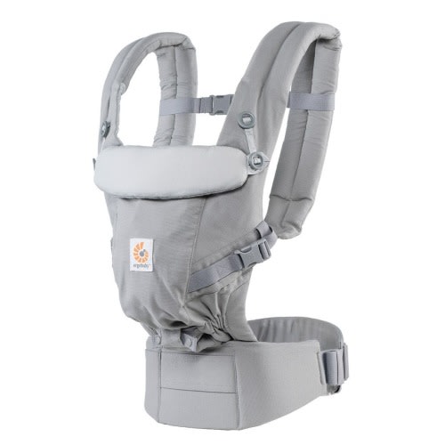 ADAPT Pearl Grey baby carrier gradually adjusts to your growing infant | Ergobaby