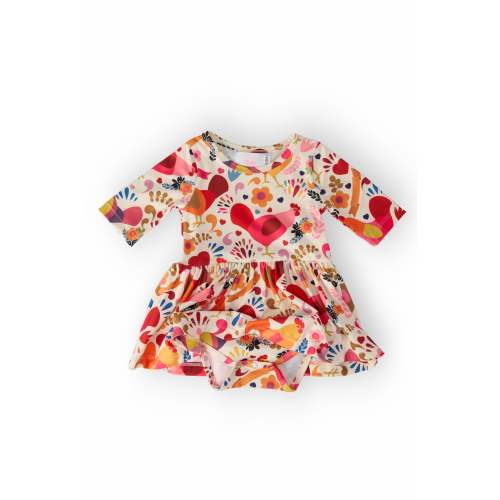 Little Red Hen Twirl Bodysuit | Mila & Rose