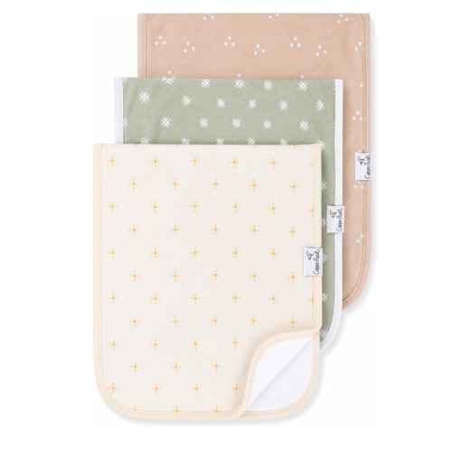 Amazon.com: Copper Pearl Premium Baby Burp Cloths - 3-Pack Large Cotton Burp Cloths, Extra Soft Spit Up Rags with 3 Absorbent Layers, Perfect for Baby Boy and Baby Girl Gifts (21" x 10" Size, Santa Fe Set)