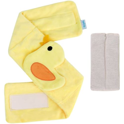 Hilph Baby Colic and Gas Relief for Newborns Infants, Heated Tummy Wrap, Baby Swaddling Belt Warmth, Natural Relief for Upset Stomach in Babies and Toddlers (Yellow Duck)