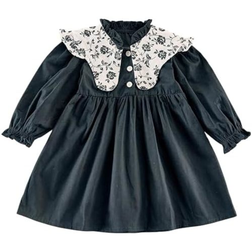 Spring Baby Toddler Girls' Long Sleeve Princess Dress - Cute & Stylish Outfit for Spring/Fall