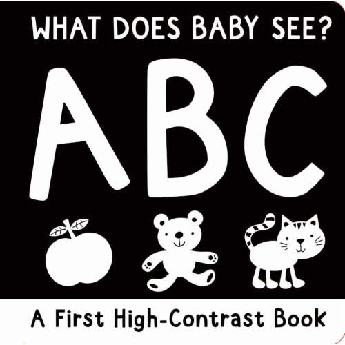 What Does Baby See? Abc: A First High-Contrast Board Book, (Hardcover)