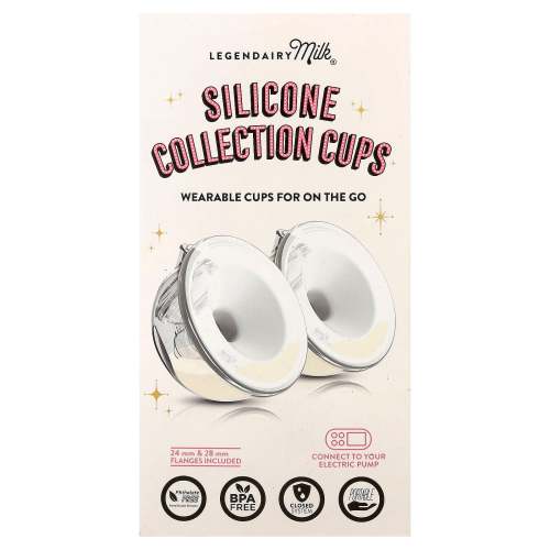 Legendairy Milk Silicone Collection Cups | 2 Count | Vitacost