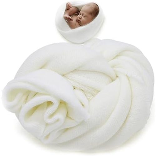 Newborn Photography Props Swaddle Newborn Wraps for Baby Boys Girls Infant Baby Photo Props Shoot Stretch Blanket