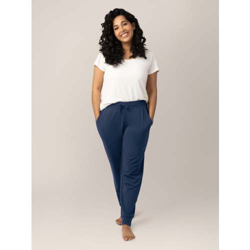 Bamboo Maternity & Postpartum Jogger | Navy