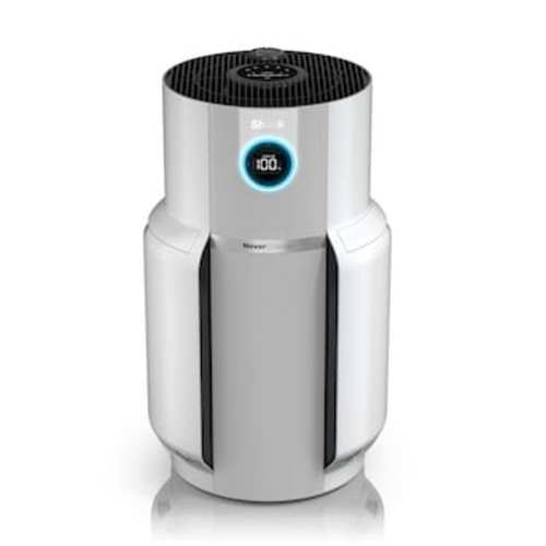 Shark NeverChange MAX, 5Year Filter Life, Odor Neutralizer 5 -Speed White True HEPA Air Purifier (Covers: 1400-sq ft ) in the Air Purifiers department at Lowes.com