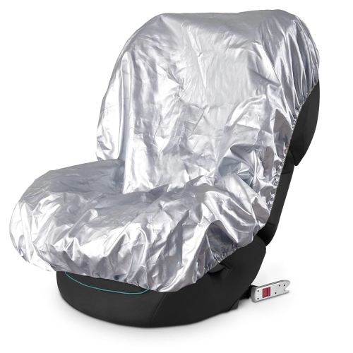 EcoNour Baby Car Seat Sun Shade Cover | Infant Carseat Heat Protector Keeps Toddler Seat at a Cool Temperature | Reflective car seat Sunshade Blocks Out Heat | Baby Travel Accessories