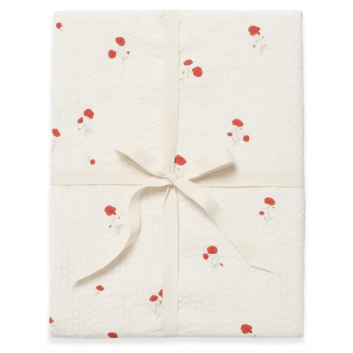 garbo&friends - Fitted sheet in seersucker Poppy | Smallable