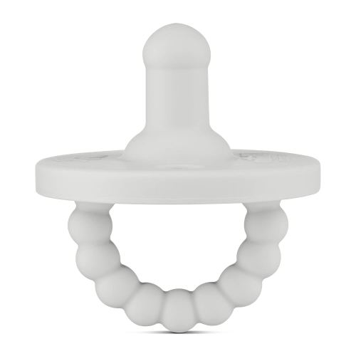 Ryan & Rose Cutie PAT Pacifier Teether (Stage 1, Grey)