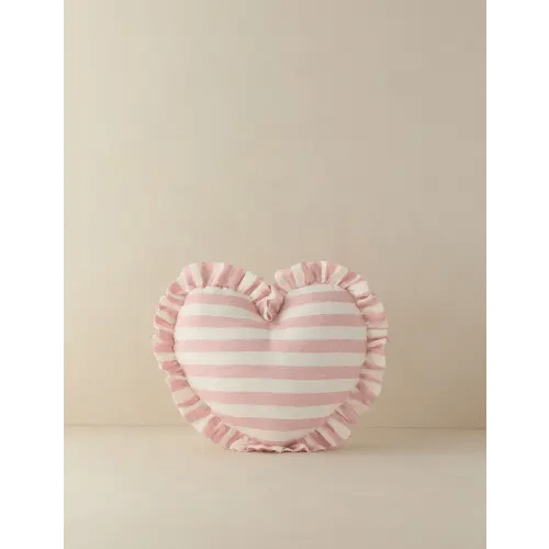 Amaroso Linen Heart Pillow