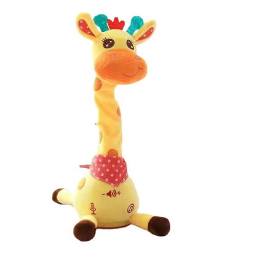 Giraffe Stuffed Animal Baby Toys,Giraffe Stuffed Animal Baby Toys 6 To 12 Months Giraffe Toys Singing 10 Children's Songs Dancing Giraffe Light Up Toys What You Say Giraffe