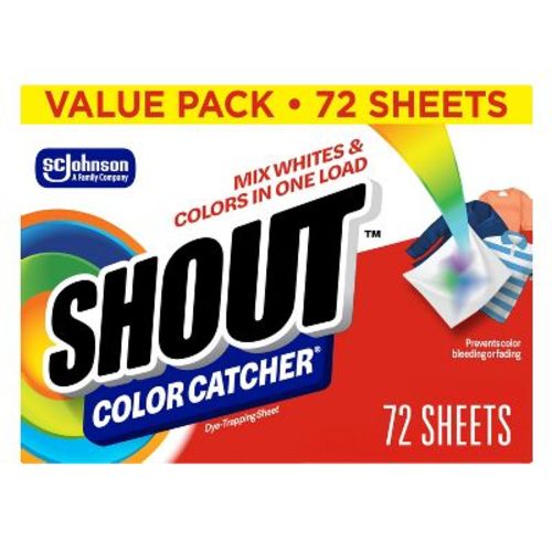 Shout Color Catcher Laundry Additive Sheets - 72ct