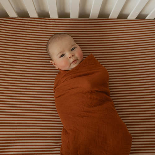 100% Cotton Crib Sheets | Parker Baby Co.