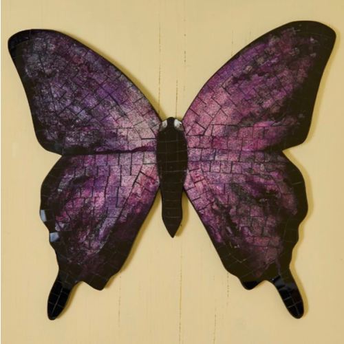 Purple Butterfly Mosaic