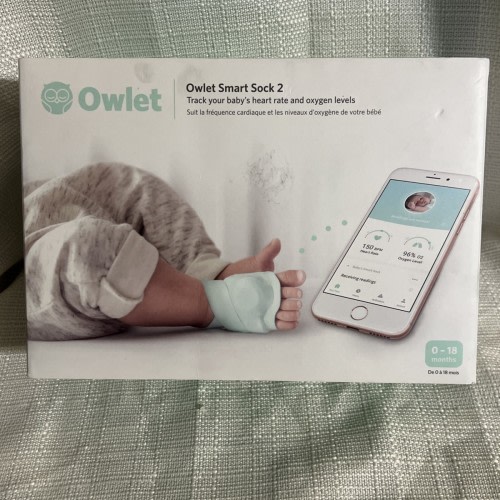 Owlet Smart Sock 2 Baby Monitor 0-18 Mos