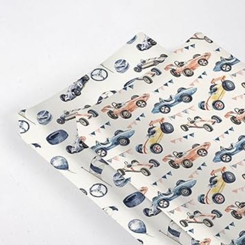 Soft 2 Pack Racing Car Flags Helmets Pattern Baby Changing Pad Covers for Infant Newborn, Unisex Transportation Theme Nursery Fitted Diaper Changing Table Pad Mat Sheets for Boys Girls-16x32