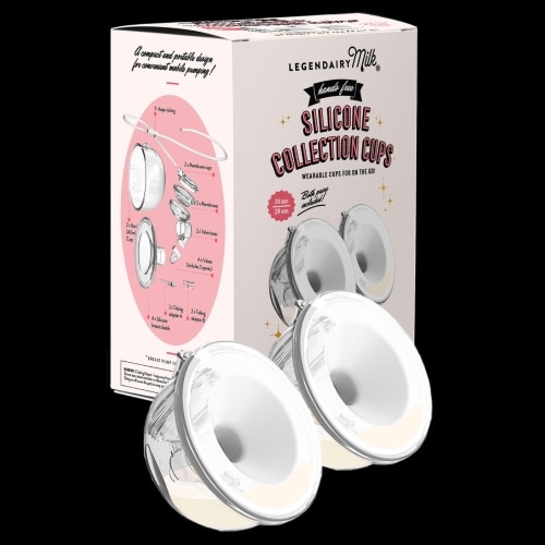 Silicone Milk Collection Cups | Legendairy Milk