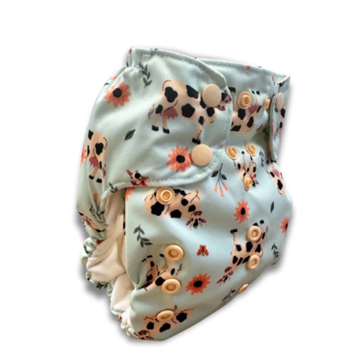 Dream Diaper 3.0 Natural Fiber Pocket Diaper - Moo & You – Smart Bottoms