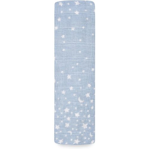 aden + anais Swaddle Blanket, Boutique Muslin Blankets for Girls & Boys, Baby Receiving Swaddles, Ideal Newborn & Infant Swaddling Set, Perfect Shower Gifts, Single, Rising Star
