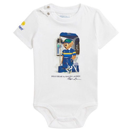 Baby Boys' and Baby Girls' US Open Polo Bear Cotton Bodysuit