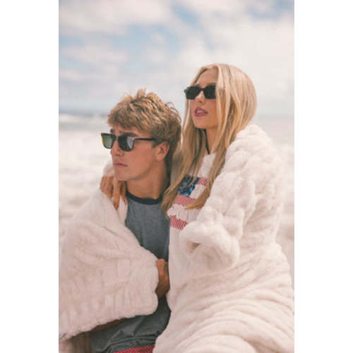 Cream Hugs Blanket | Minky Couture