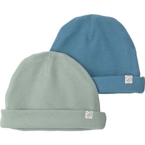 Little Planet by Carter's Unisex Baby 2-Pack Caps Made with Organic Cotton