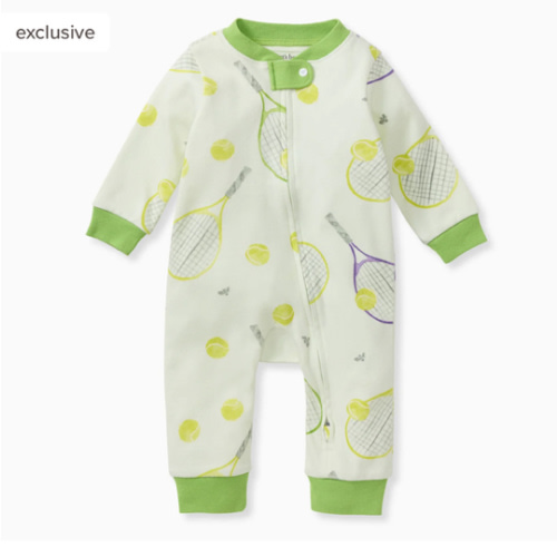 Tennis Organic Cotton Sleep & Play – Burt's Bees Baby