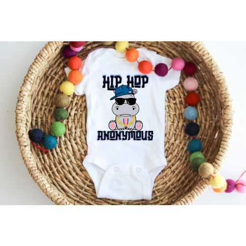 Hip Hop Anonymous Baby Onesie Bodysuit