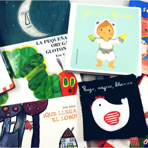 Libros en español, books in Spanish.