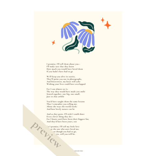 I Promise, I'll Tell Them About You — matrescent muse