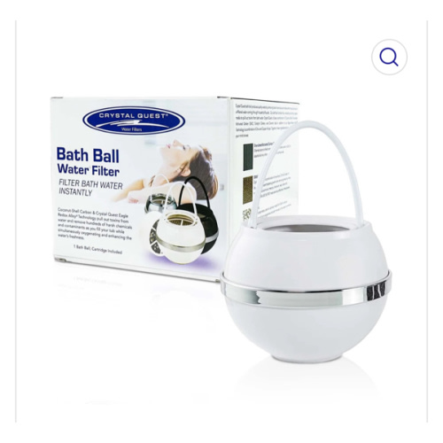 Crystal Quest Bath Ball Water Filter