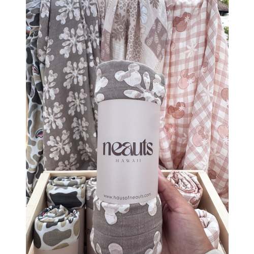 Swaddle/Pareo: Mouse Camo Quilt