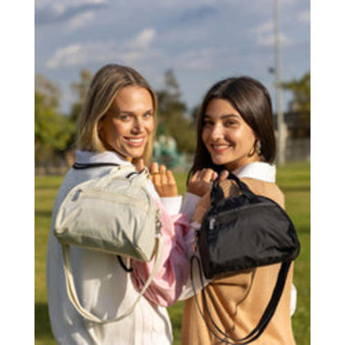 Double Trouble Backpack - Floral Lattice Embroidery – LeSportsac