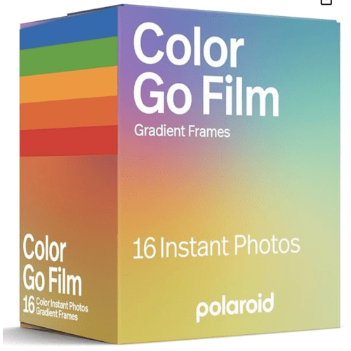 Polaroid Go Color Film - Gradient Multi-Color Frames - 16 Photos