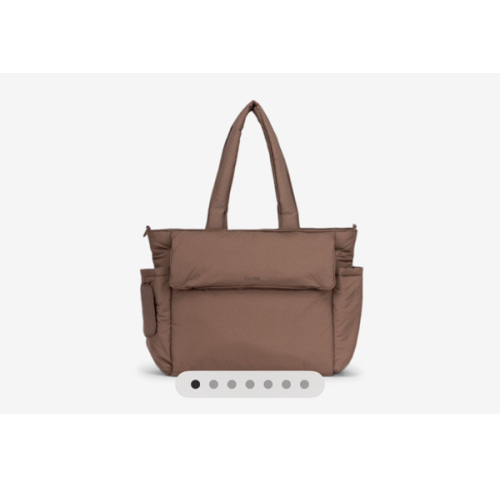 Diaper Tote Bag with Laptop Sleeve in Hazelnut | CALPAK