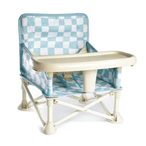 Harper portable booster chair - blue
