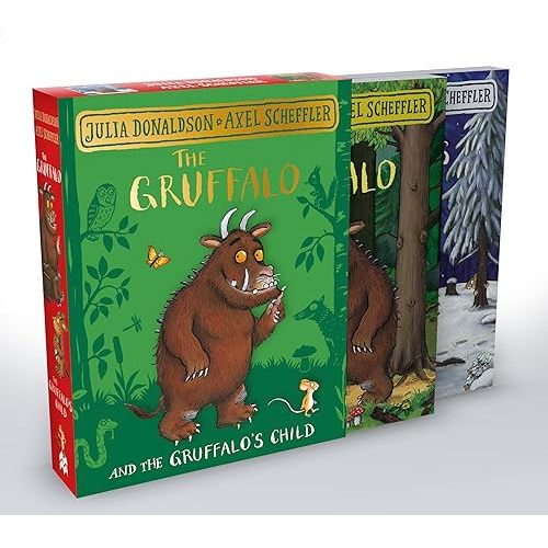 MACMILLAN The Gruffalo and the Gruffalos Child Board Book Gift Slipcase. Board book