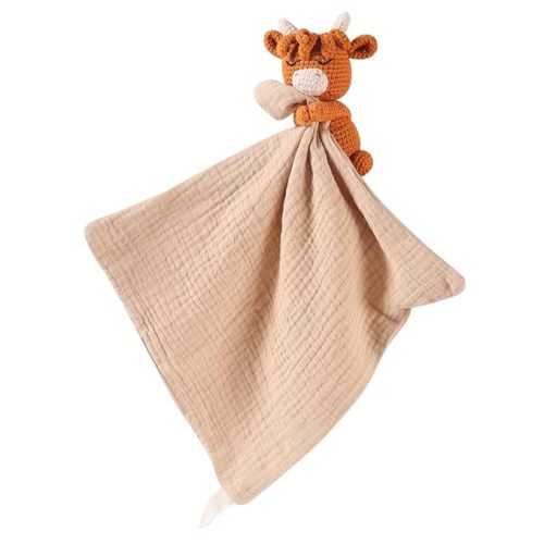 Lamb Luxury Snuggle Plush Animal Security Blanket Blanket Infant Nursery Character Blanket Luxury Snuggler Plush Baby Lovey Lamb