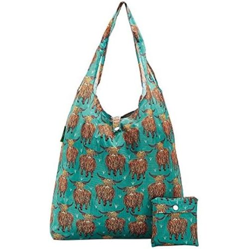 ECO CHIC Foldable Reusable Grocery Bags - Foldable Grocery Bags - Lightweight, Recycled & Reusable Shopping Bag - Waterproof, Packable Tote Fitting in Fine Grocery Bag Carrier