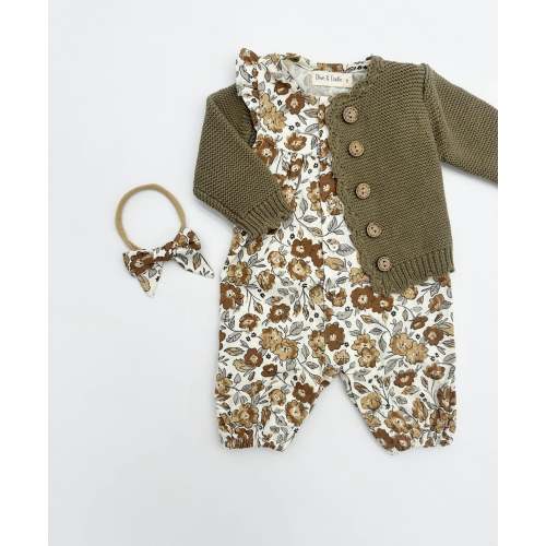 Jennifer Jumper Set with Sweater and Bow - Bria – Olive and Cradle
