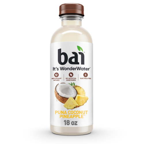 Bai Puna Coconut Pineapple Antioxidant Infused Water Beverage, 18 fl oz, Bottle