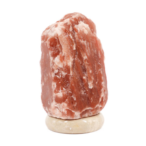 Dakota Fields Natural Dark Red Salt Lamp | Wayfair