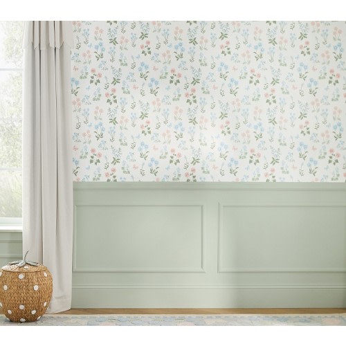Grace's Garden Wallpaper | Pottery Barn Kids