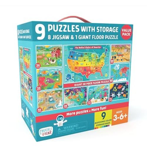 Chuckle & Roar 9 pk. Puzzles