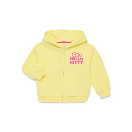 Hello Kitty Toddler Girls' Full Zip Graphic Hoodie, Sizes 12M-5T
