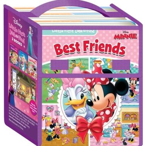 Disney Princess, Frozen, Minnie: Little First Look and Find 3-Book Set